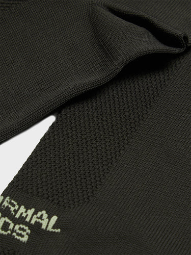 Pas Normal Studios - Off-Race Ribbed Socks in Dark Olive
