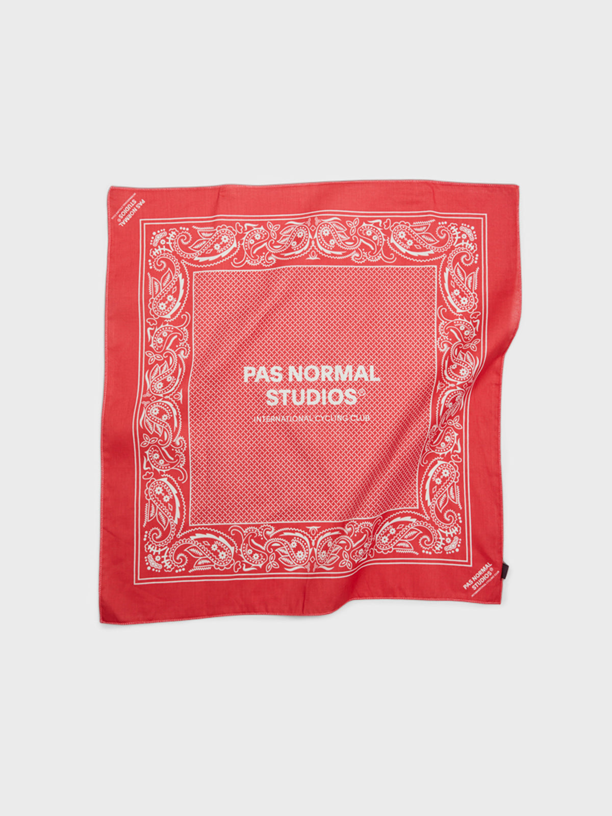 Pas Normal Studios - Off-Race Bandana in Classic Red