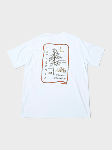 Patagonia - Clean Climb Roots Responsibili-Tee in White