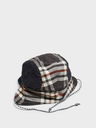 Patagonia - Range Earflap Cap in Catch: Ink Black