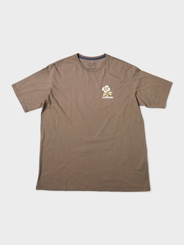 Patagonia - Balance Organic T-Shirt in Peace Seeds Marlow Brown