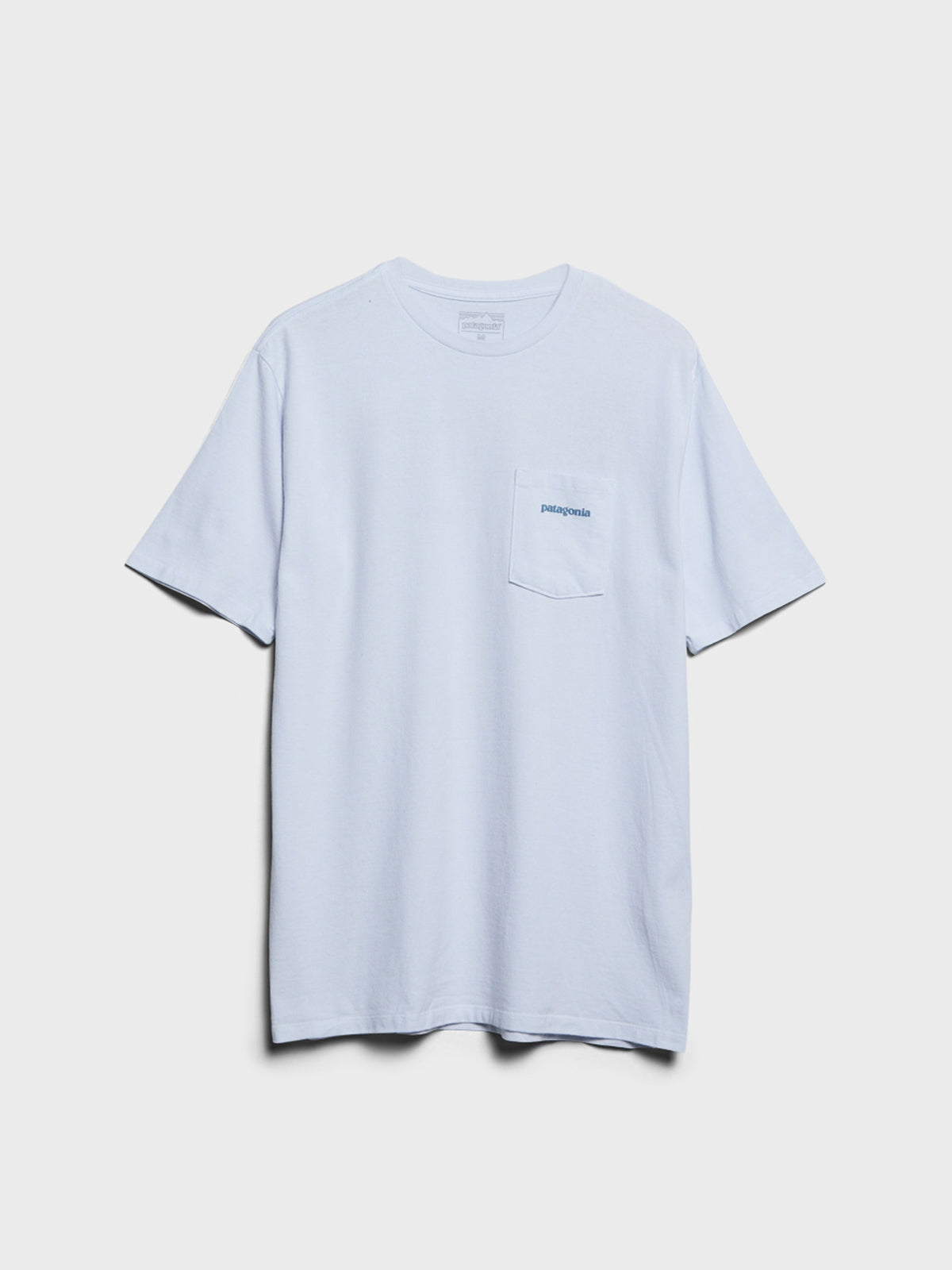 Patagonia - M's Boardshort Logo Pocket Responsibili-T-shirt in White