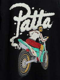 Patta - Biker T-Shirt in Black