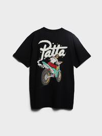 Patta - Biker T-Shirt in Black