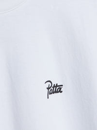 Patta - Biker T-Shirt in White