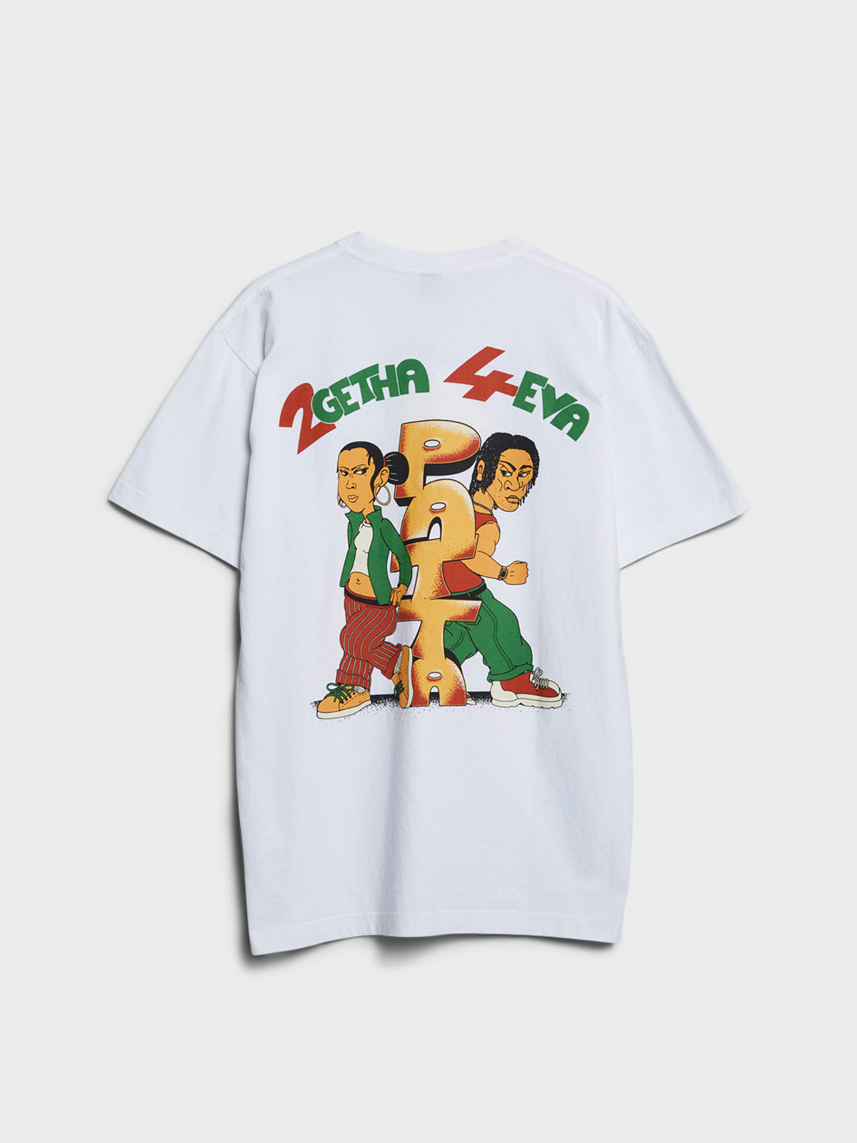 Patta - 2Getha4eva T-Shirt in White