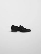 Phoebe Philo - Man's Loafer in Black Suede Leather
