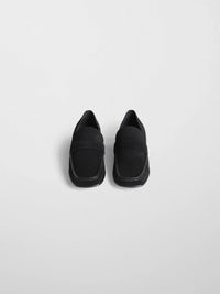 Phoebe Philo - Man's Loafer in Black Suede Leather