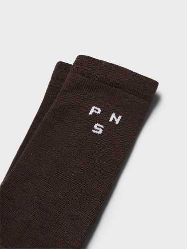 Thermal Wool Socks in Light Brown