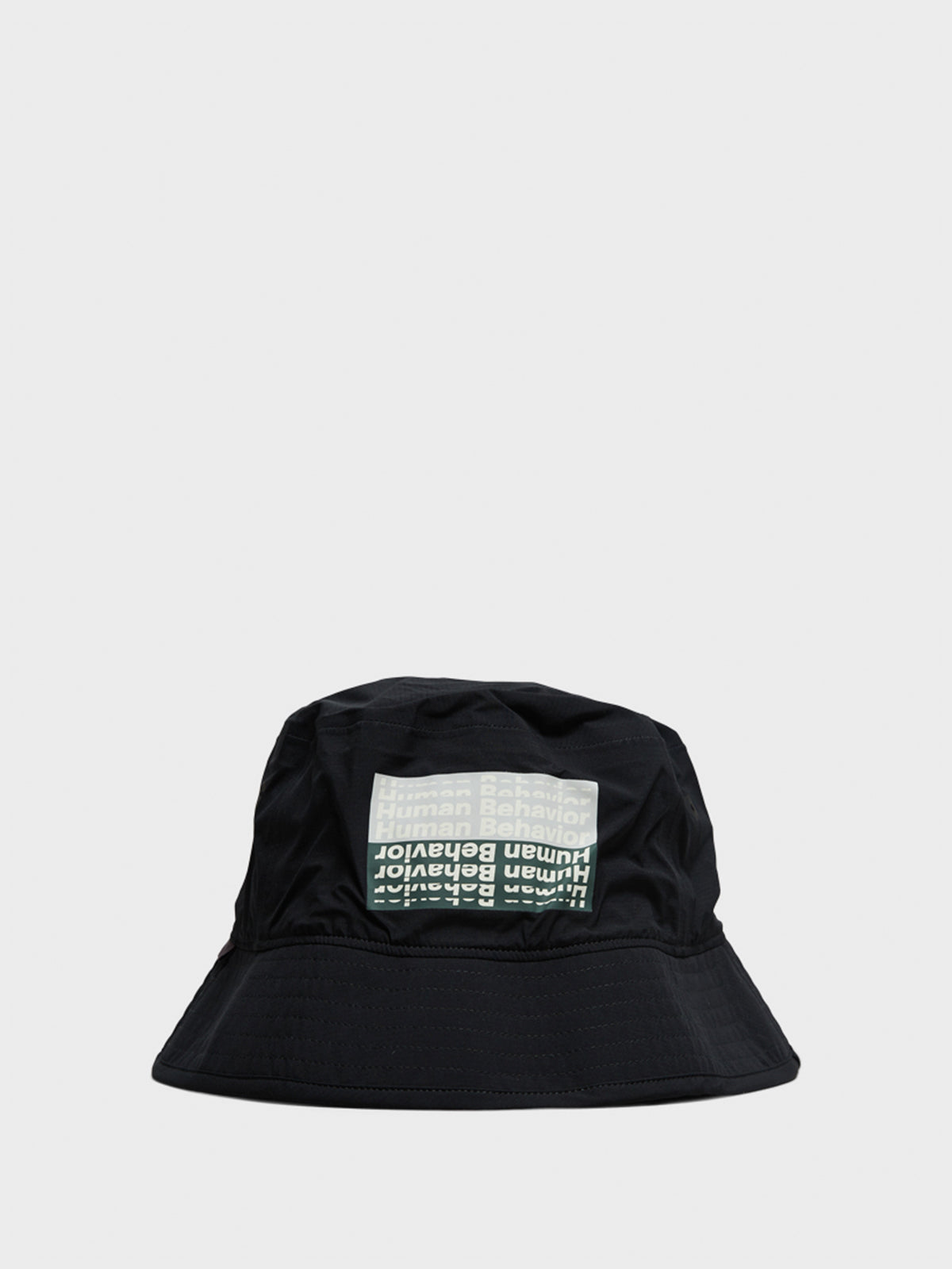 Pas Normal Studios - T.K.O. Off-Race Shield Bucket Hat in Black