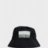 Pas Normal Studios - T.K.O. Off-Race Shield Bucket Hat in Black