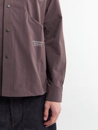 Pas Normal Studios - Off-Race Tech Overshirt in Dark Purple