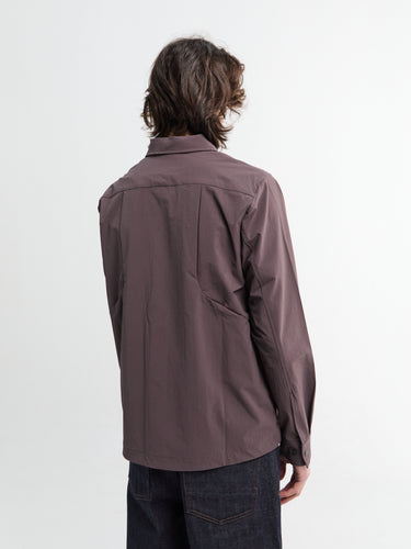Pas Normal Studios - Off-Race Tech Overshirt in Dark Purple
