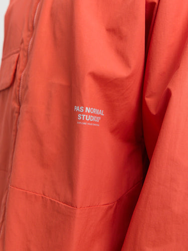 Pas Normal Studios - Off-Race Utility Jacket in Hibiscus Orange