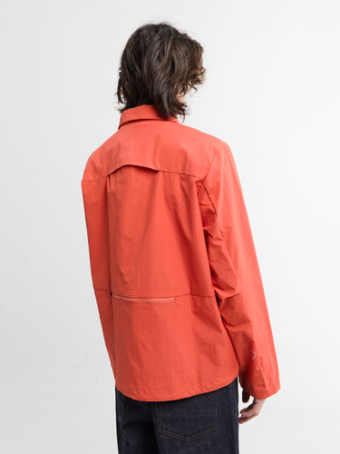 Pas Normal Studios - Off-Race Utility Jacket in Hibiscus Orange