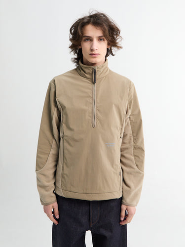 Pas Normal Studios - Off-Race Light Fleece Half-Zip in Beige
