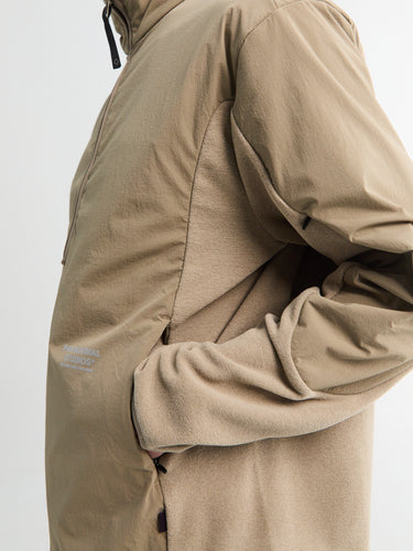 Pas Normal Studios - Off-Race Light Fleece Half-Zip in Beige