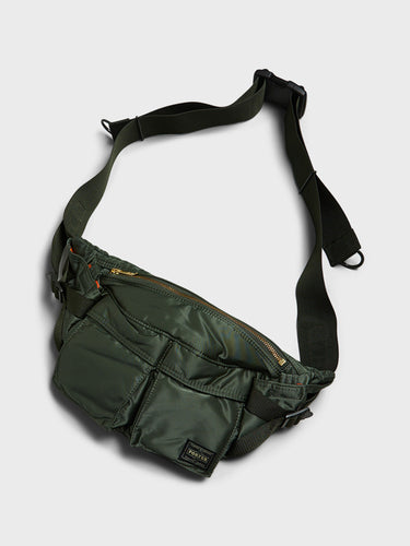 Porter-Yoshida & Co. - ALL NEW TANKER Waist Bag in Sage Green