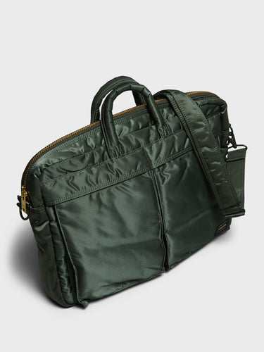 Porter-Yoshida & Co. - ALL NEW TANKER 2Way Briefcase in Sage Green