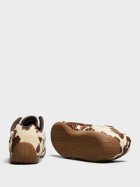 Puma - Speedcat Cow Sneakers in Chocolate Brown-Gum