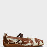 Puma - Speedcat Ballet Cow Print in Chocolate Brown-Warm White