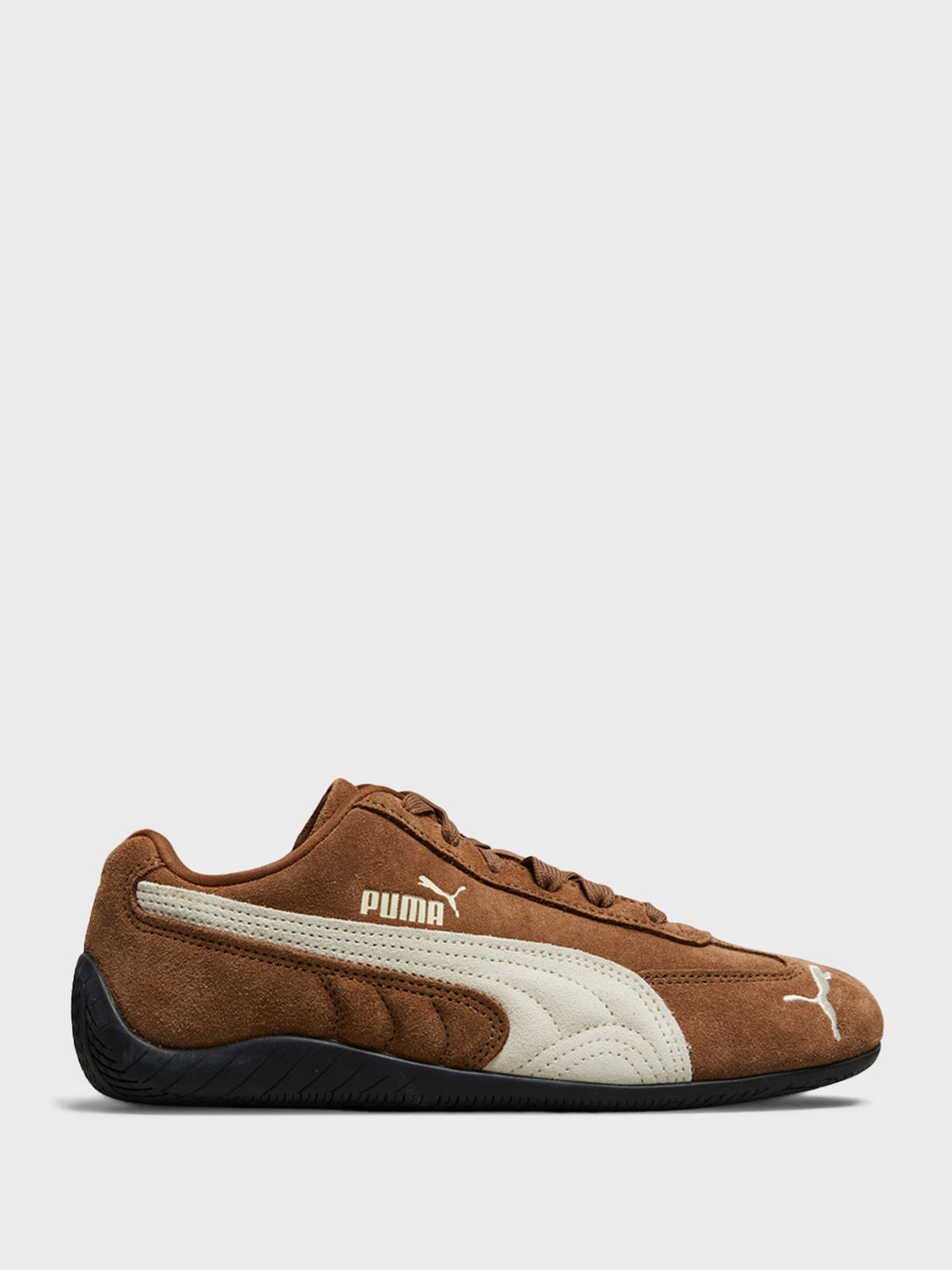 Puma - Speedcat OG Sneakers in Haute Coffee and Frosted Ivory