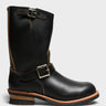 Red Wing - Engineer Boots in Black Klondike