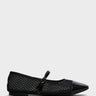 Repetto - Georigiana Gomme Ballerina Shoes in Noir