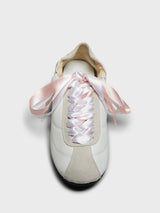 Repetto - Meline Silk Tennis Shoes in Blanc
