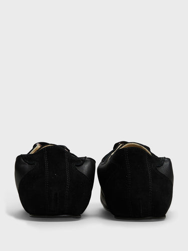 Repetto - Meline Silk Tennis Shoes in Noir