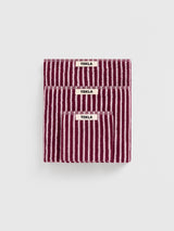 Tekla - Terry Towel in Red and Rose