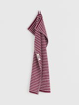 Tekla - Terry Towel in Red and Rose