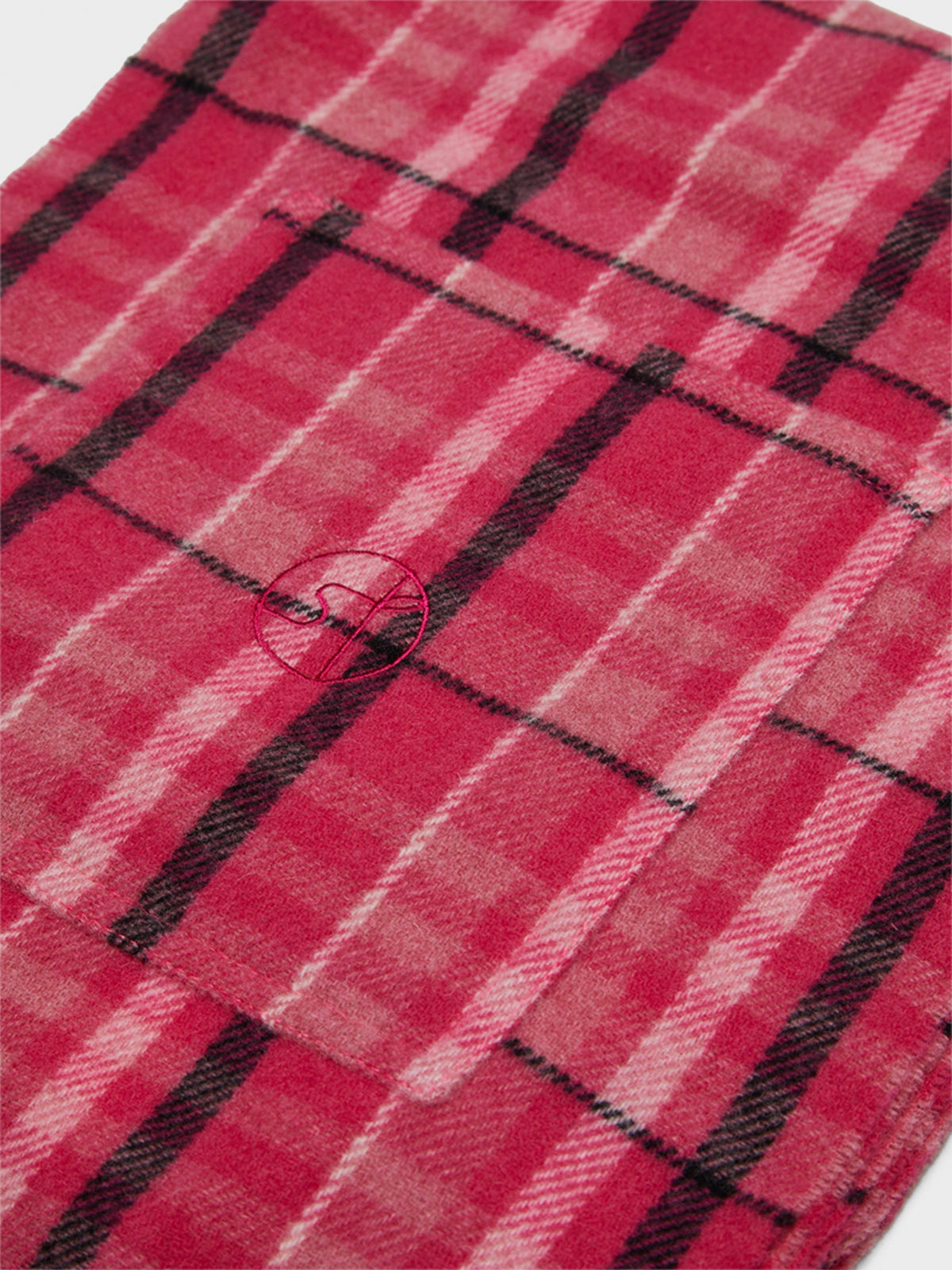 Saks Potts - Schatter Scarf in Pink Check