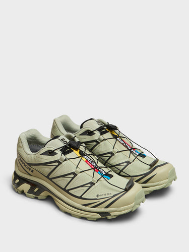 Salomon - XT-6 GTX Sneakers in Tea, Tea and Peat