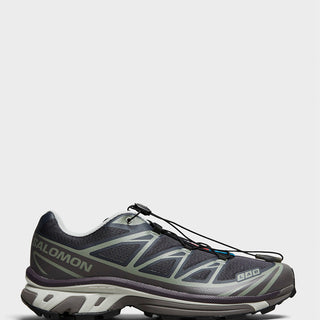 Salomon - XT-6 Sneakers in Nine Iron, Excalibur and Plum Perfect