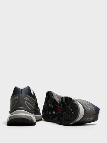 Salomon - XT-6 Sneakers in Nine Iron, Excalibur and Plum Perfect