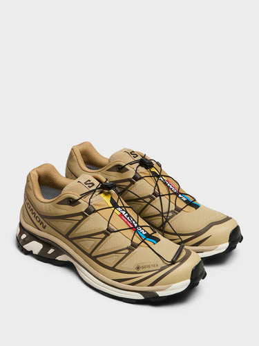 Salomon - XT-6 GTX Sneakers in Kelp, Wren and Safari