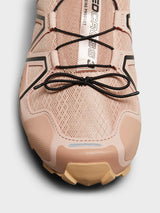 Salomon - Speedcross 3 Satin Sneakers in Mahogany Rose, Black and Hazelnut