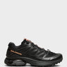 Salomon - XT-Pathway 2 Satin Sneakers in Black, Black and Mahogany Rose