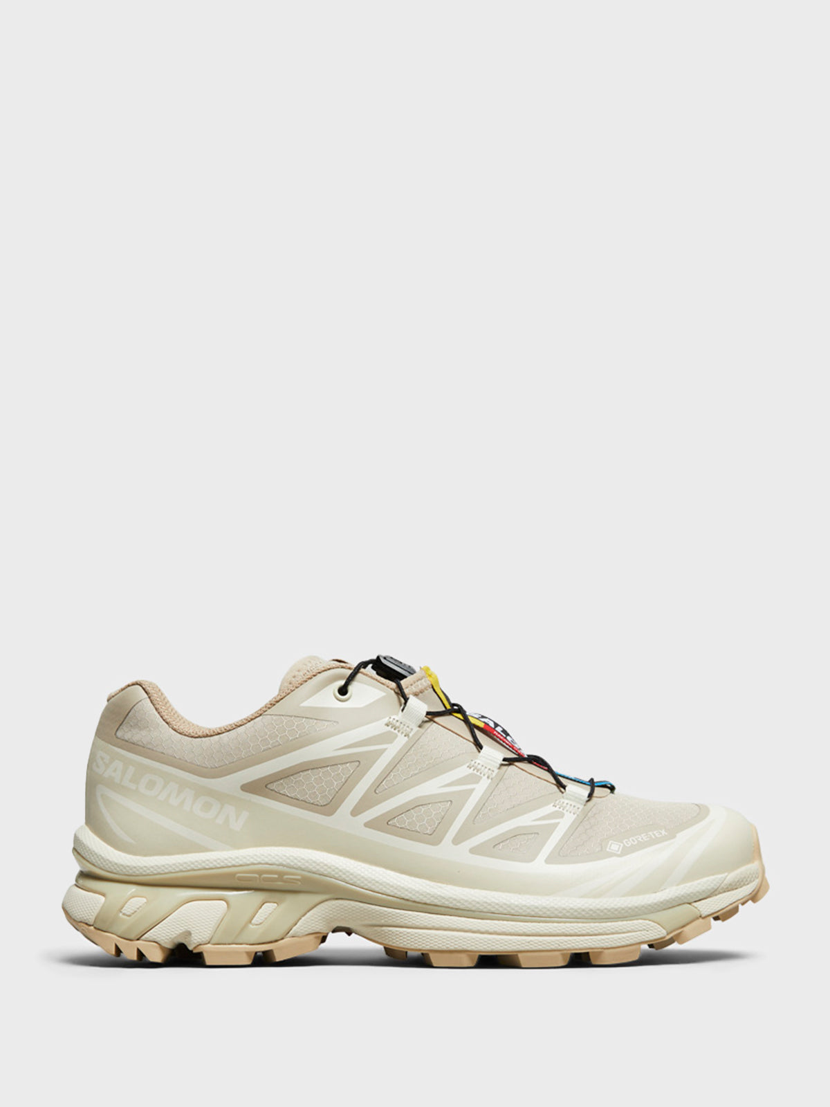 Salomon - XT-6 GTX Sneakers in Oxford Tan, Almond Milk and Safari