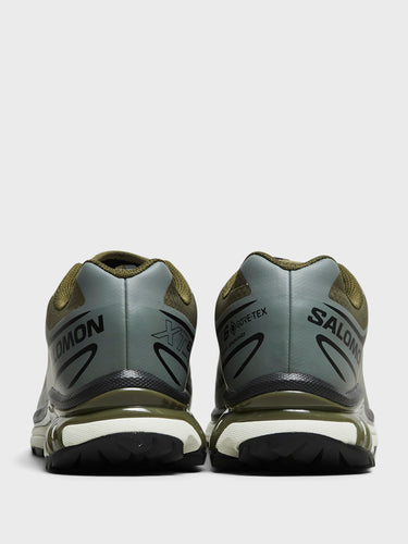 Salomon - XT-6 GTX Sneakers in Olive Night, Sedona Sage and Black