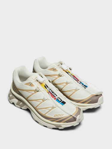 Salomon - XT-6 Sneakers in Vanilla Ice, Iron and Etherea