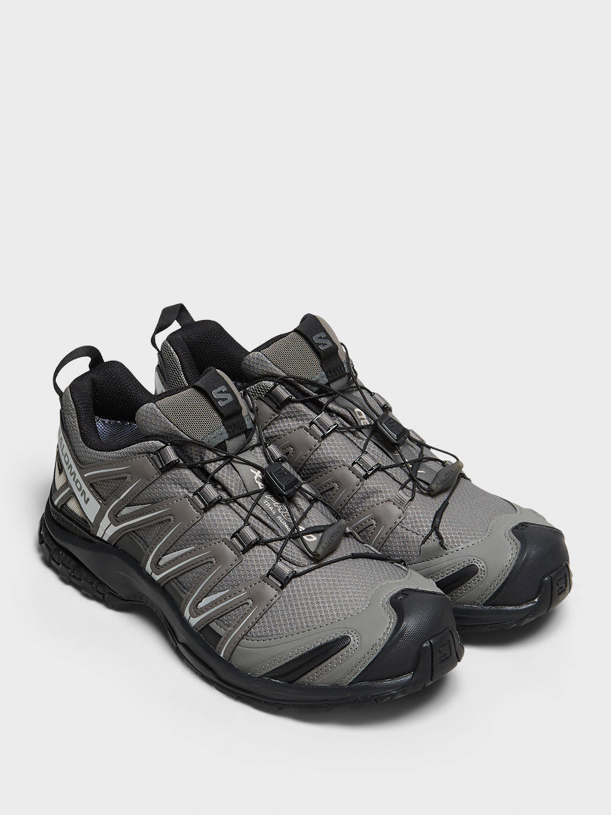 Salomon - XA PRO 3D GTX Sneakers in Pewter, Black and Silver Cloud