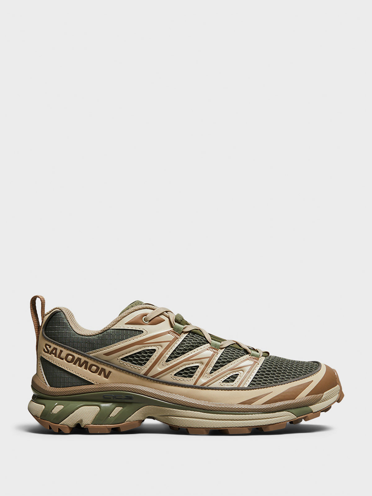 Salomon - XT-6 Expanse Seasonal Sneakers in Deep Lichen Green, Cement and Portabella