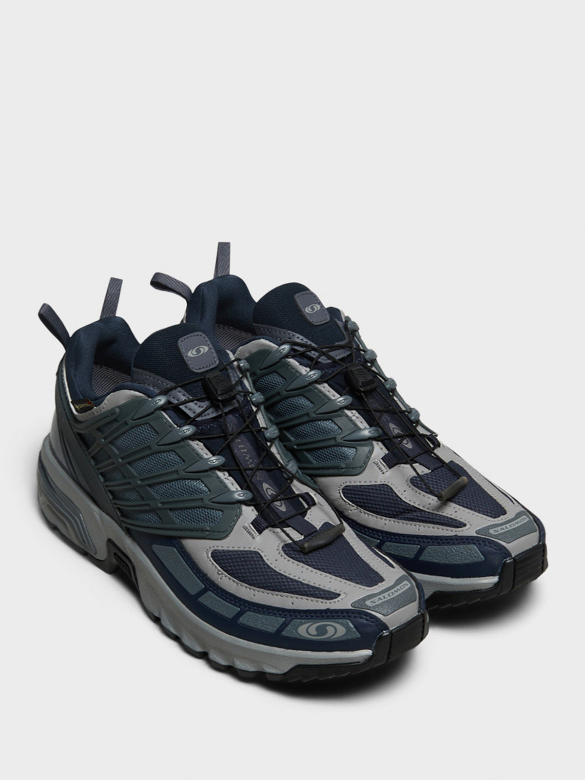 Salomon - ACS Pro GTX Sneakers in Blue Nights, Sharkskin, Turbulence