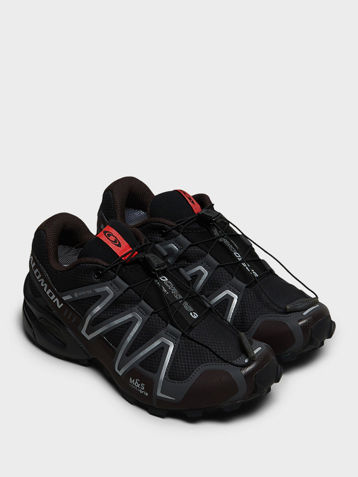 Salomon - Speedcross 3 GTX Sneakers in Black, Phantom and Black Coffee