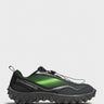 Salomon - Snowclog Aries Sneakers in Black, Green Gecko and Ftw Silver