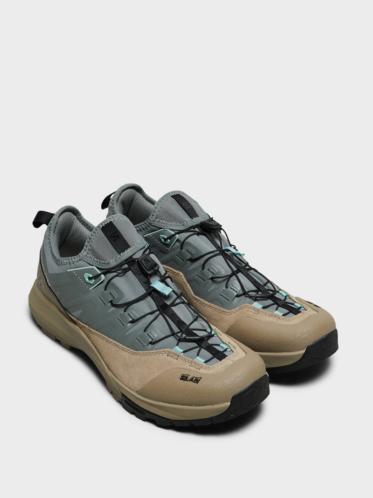 Salomon - Alpinway Advanced Sneakers in Sedona Sage, Fallen Rock, Blue Surf