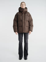 66 North - Dyngja Down Jacket in Dark Brown