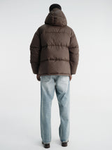 66 North - Dyngja Down Jacket in Dark Brown